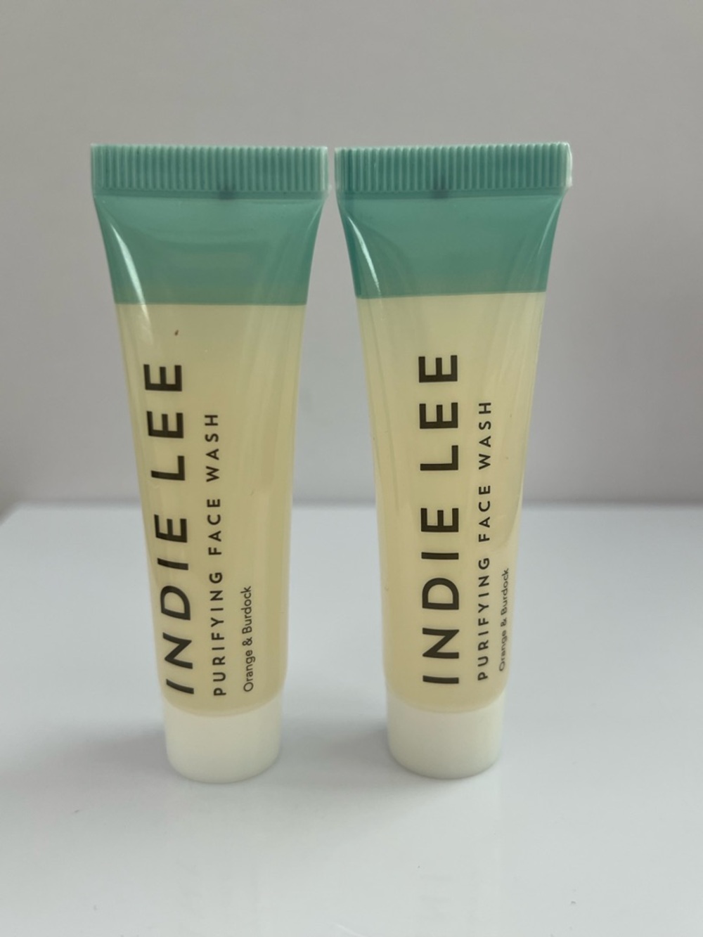 30 ML FULL SIZE. Indie Lee Purifying Face Wash 15ml x 2 pcs, New.